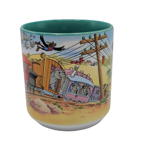 Disney Animated Dumbo Mug 1941 Circus Train Exclusive Theme Parks Classics VTG - Picture 3 of 10